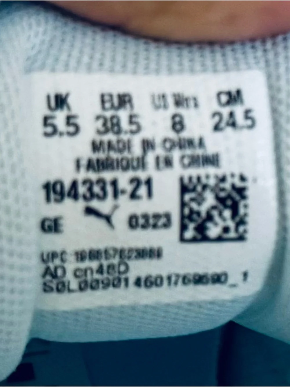 Puma Star Vital, Women’s Light Blue Mesh Sneakers with White Accents